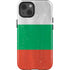 Bulgarian Flag Distressed iPhone 14 Impact Case